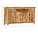 Buffet 4 portes 4 tiroirs bois de manguier 160 cm – Modèle Bolivia - Photo n°10