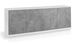 Buffet 4 portes bois mélaminé blanc et béton Keesa L 238 cm - Photo n°1