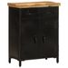 Buffet 55x30x71 cm bois massif de manguier - Photo n°1