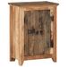 Buffet 55x33x75 cm bois massif d'acacia et bois de récupération - Photo n°9