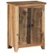 Buffet 55x33x75 cm bois massif d'acacia et bois de récupération - Photo n°12