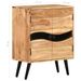 Buffet 57x34x75 cm Bois d'acacia massif - Photo n°9