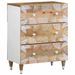 Buffet 60x33,5x75 cm bois de manguier massif - Photo n°1