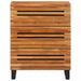 Buffet 60x34x75 cm bois d'acacia massif - Photo n°2