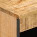 Buffet 60x34x75 cm bois de manguier massif brut - Photo n°7