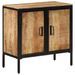 Buffet 70x35x70 cm bois de manguier brut massif - Photo n°1