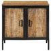 Buffet 70x35x70 cm bois de manguier brut massif - Photo n°2