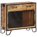 Buffet 80x31x71 cm Bois de manguier massif brut - Photo n°10