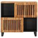 Buffet 80x34x75 cm bois d'acacia massif - Photo n°2