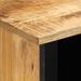 Buffet 80x34x75 cm bois de manguier massif brut - Photo n°8