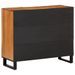 Buffet 90x34x75 cm bois d'acacia massif - Photo n°4