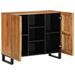 Buffet 90x34x75 cm bois d'acacia massif - Photo n°5