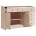 Buffet ALTA 112x35x73 cm bois massif de pin - Photo n°4