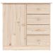 Buffet ALTA 77x35x73 cm bois massif de pin - Photo n°3