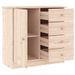 Buffet ALTA 77x35x73 cm bois massif de pin - Photo n°4