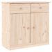 Buffet ALTA 77x35x73 cm bois massif de pin - Photo n°1