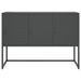 Buffet Anthracite 105x35x75 cm Acier - Photo n°1