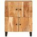 Buffet avec 4 portes 60x33x75 cm bois massif d'acacia - Photo n°1