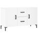 Buffet blanc 100x36x60 cm bois d'ingénierie - Photo n°1