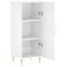 Buffet blanc 34,5x34x90 cm bois d'ingénierie - Photo n°4