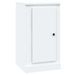 Buffet blanc 37,5x35,5x67,5 cm bois d'ingénierie - Photo n°1