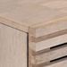 Buffet blanc 60x34x75 cm bois massif de manguier - Photo n°7