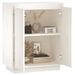 Buffet Blanc 60x34x75 cm Bois massif de pin 3 - Photo n°5