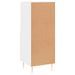 Buffet Blanc brillant 34,5x34x90 cm Bois d'ingénierie - Photo n°8