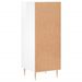 Buffet Blanc brillant 34,5x34x90 cm Bois d'ingénierie - Photo n°8