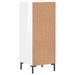 Buffet Blanc brillant 34,5x34x90 cm Bois d'ingénierie - Photo n°8