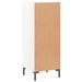 Buffet Blanc brillant 34,5x34x90 cm Bois d'ingénierie - Photo n°8