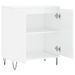 Buffet Blanc brillant 60x35x70 cm Bois d'ingénierie - Photo n°6