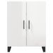 Buffet Blanc brillant 69,5x34x90 cm Bois d'ingénierie - Photo n°5