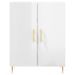 Buffet Blanc brillant 69,5x34x90 cm Bois d'ingénierie - Photo n°5