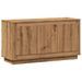 Buffet chêne artisanal 102x35x55 cm bois d'ingénierie - Photo n°1