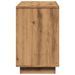 Buffet chêne artisanal 102x35x55 cm bois d'ingénierie - Photo n°5