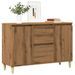 Buffet chêne artisanal 102x35x70 cm bois d'ingénierie - Photo n°1