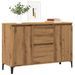 Buffet chêne artisanal 102x35x70 cm bois d'ingénierie - Photo n°1