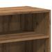 Buffet chêne artisanal 103,5x35x70 cm bois d'ingénierie - Photo n°8