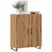 Buffet chêne artisanal 69,5x34x90 cm bois d'ingénierie - Photo n°1
