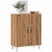 Buffet chêne artisanal 69,5x34x90 cm bois d'ingénierie - Photo n°1