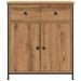 Buffet chêne artisanal 70x41x56 cm bois d'ingénierie - Photo n°4