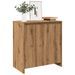Buffet chêne artisanal 70x41x75 cm bois d'ingénierie - Photo n°1