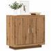 Buffet chêne artisanal 80x40x75 cm bois d'ingénierie - Photo n°1
