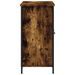 Buffet chêne fumé 100x35x70 cm bois d'ingénierie - Photo n°7