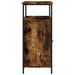 Buffet chêne fumé 100x35x80 cm bois d'ingénierie - Photo n°7