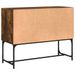 Buffet chêne fumé 100x40x79,5 cm bois d'ingénierie - Photo n°8