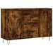 Buffet chêne fumé 104x35x70 cm bois d'ingénierie - Photo n°1