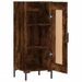 Buffet Chêne fumé 34,5x34x90 cm Bois d'ingénierie - Photo n°5