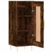 Buffet Chêne fumé 34,5x34x90 cm Bois d'ingénierie - Photo n°6